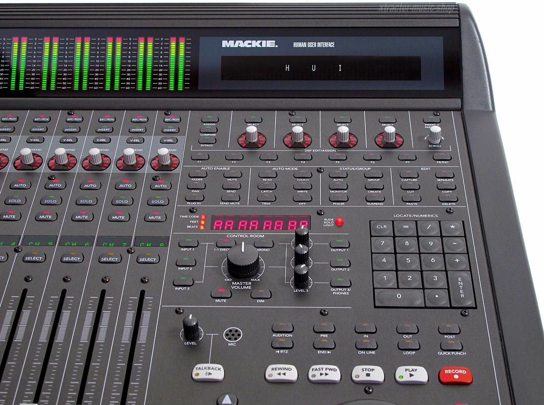 Mackie HUI DAW Controller Control + Meterbridge Protools Logic Cubase +1J GEWÄHR - Bild 1 von 1