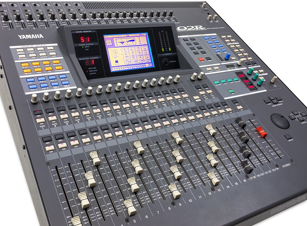 Yamaha 02r Digital Mixer Mixing Console Mixer o2r Version 2 + 1j