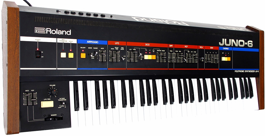 ROLAND JUNO-6 Kult Analog-Synthesizer JUNO6 JUNO 6 jupiter 60 / + 1J GEWÄHR!