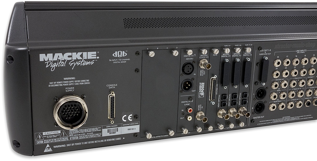 MACKIE D8B 72Channel / 56 Input / 8 Bus Digitalmischpult OS 5.1 + 1J