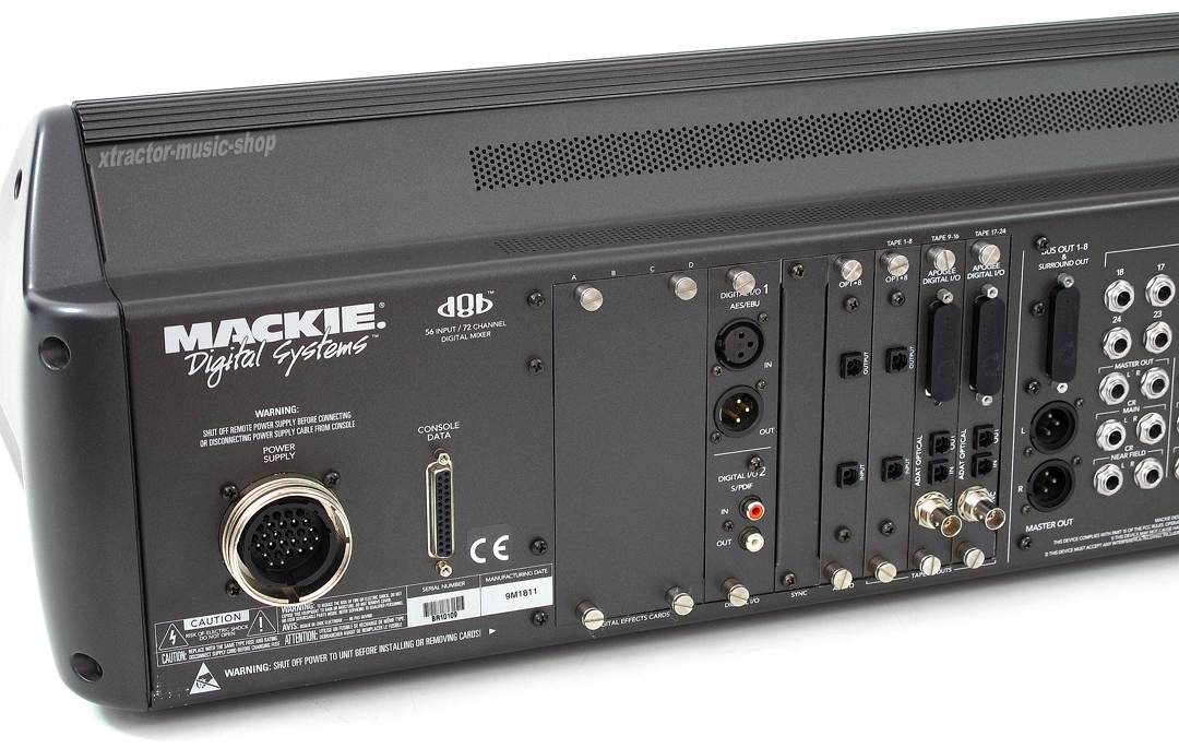 MACKIE D8B 72Channel / 56 Input / 8 Bus Digitalmischpult OS 5.1 + 1J