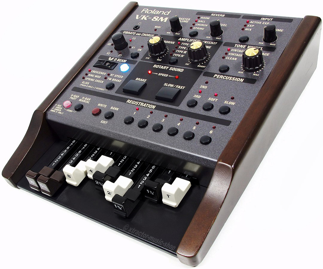 Roland VK8M VK8M VK 8 Orgelmodul Hammond Sound / Leslie + MIDI Kabel