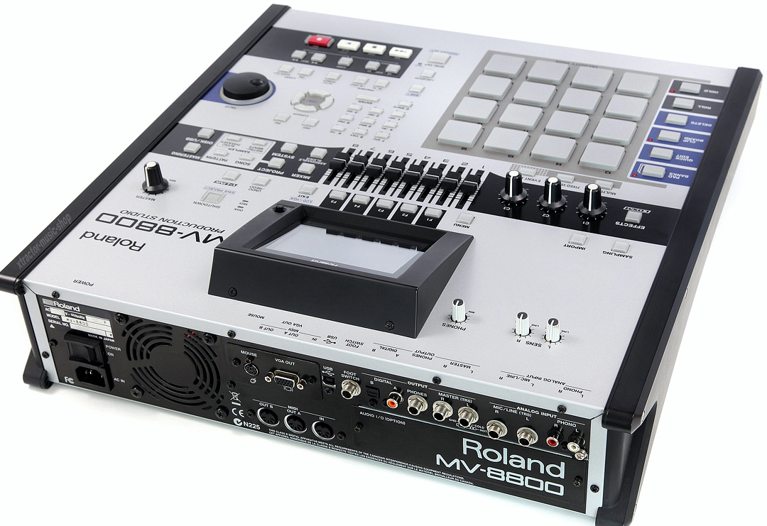 Roland mv-8800 HD productionstudio Sampler Groove mv8800 512mb/Original