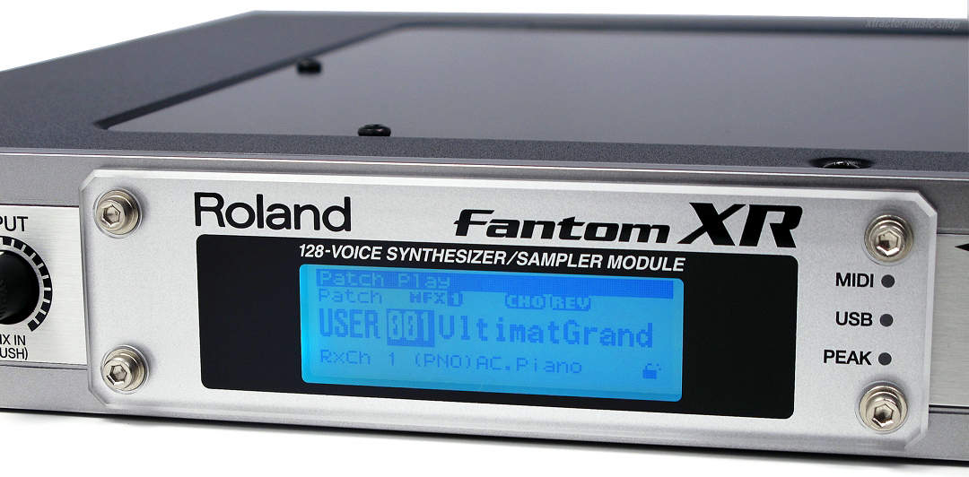 Roland Fantom XR Rack Synth & Sampler + SAMPLE TOOLS EXPANSION + 256mb