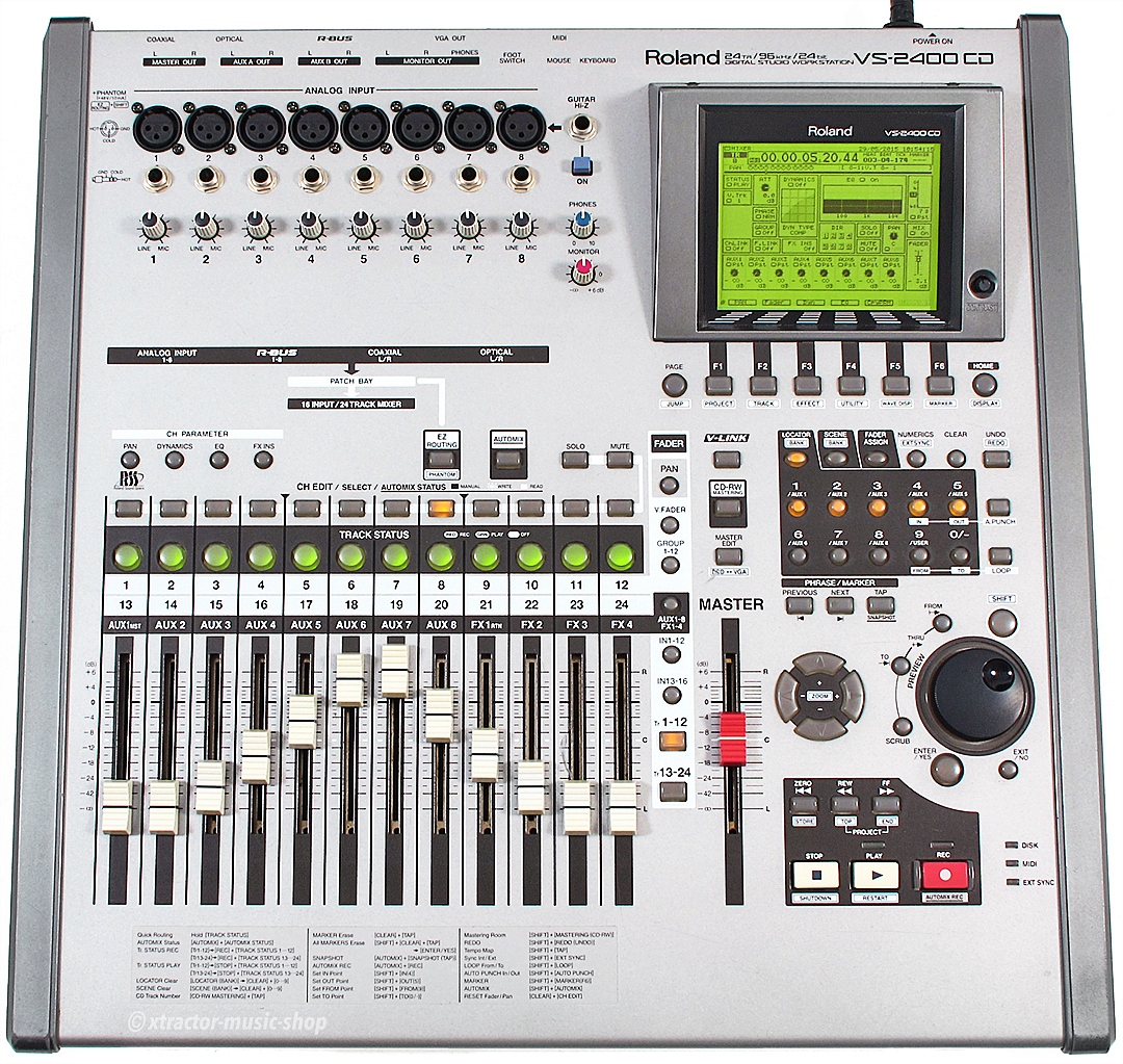 Roland VS2400CD Recordingstudio VS2400 Kompaktstudio + 1J GEWÄHR eBay