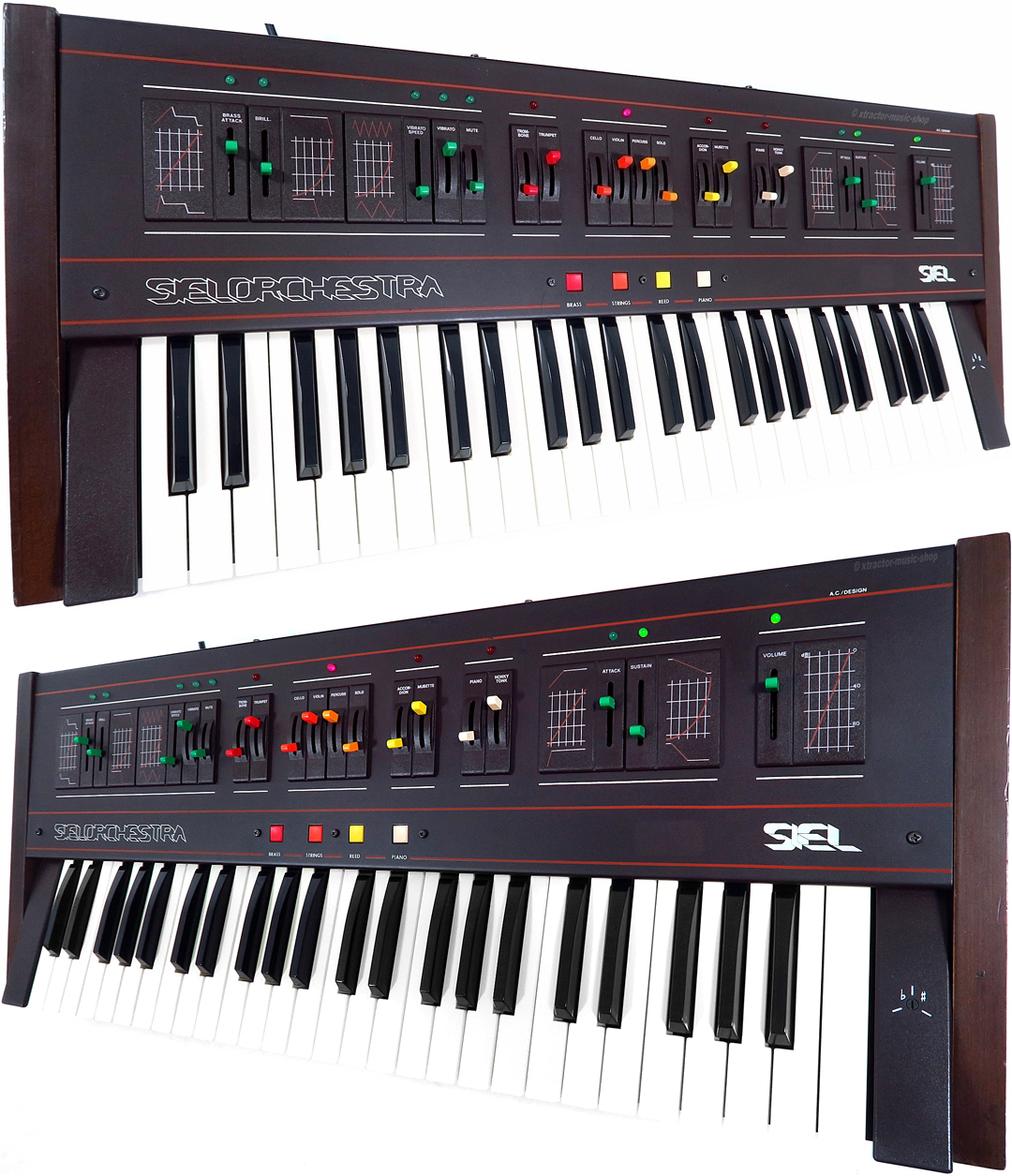 Siel Orchestra // Analog String Synthesizer 1979 // wie ARP QUARTET + GEWÄHR