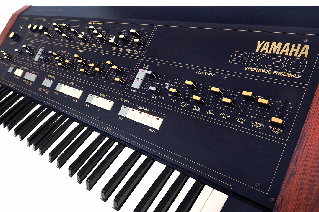YAMAHA SK30 Vintage Analog Synthesizer SK30 SK 30 cs / Rechng + 1J