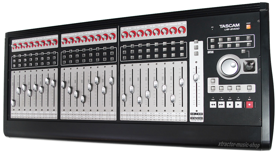 TASCAM US2400 US2400 DAW Controller für Cubase Logic uva / OVP + 1J