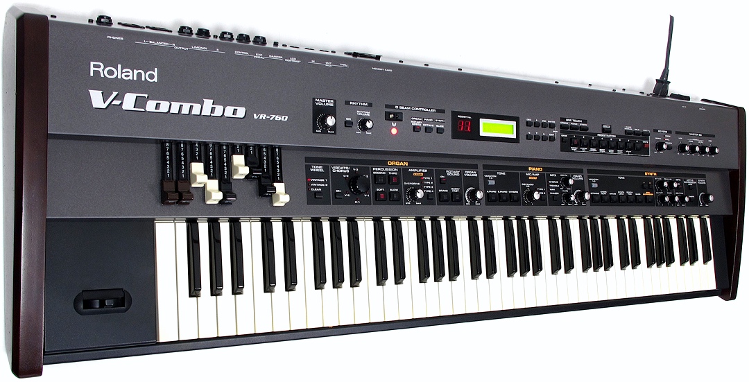 Roland VR760 Keyboard / Hammond EPiano Synth VR760 / OVP + 1J