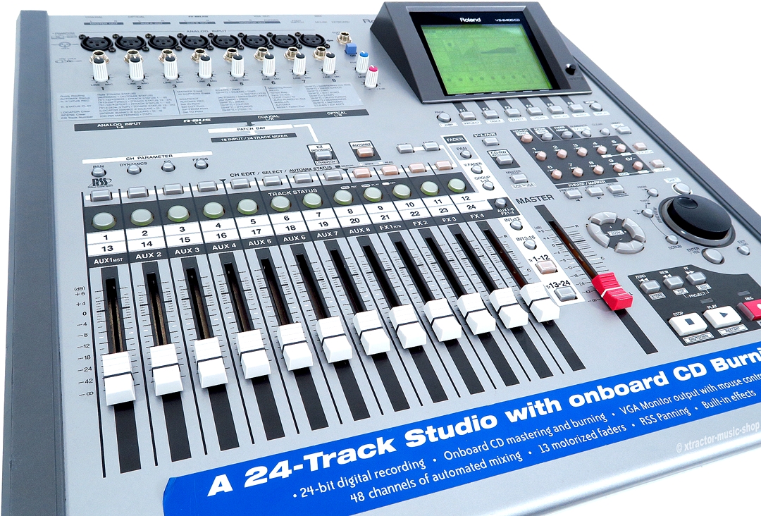 Roland VS2400CD Recordingstudio VS2400 Kompaktstudio & Mixer / Rechng