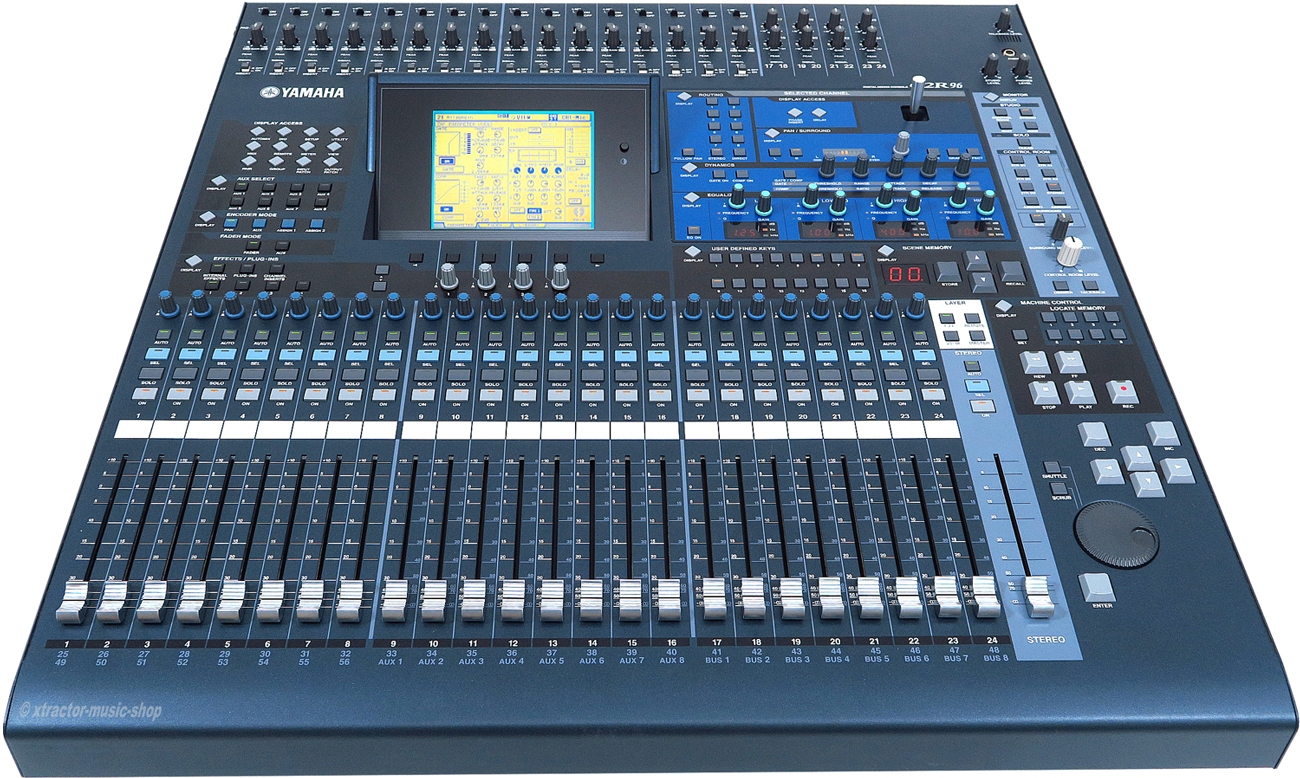 Yamaha 02r96 Vcm Version Digitalmischpult 02r96vcm Mixing Console